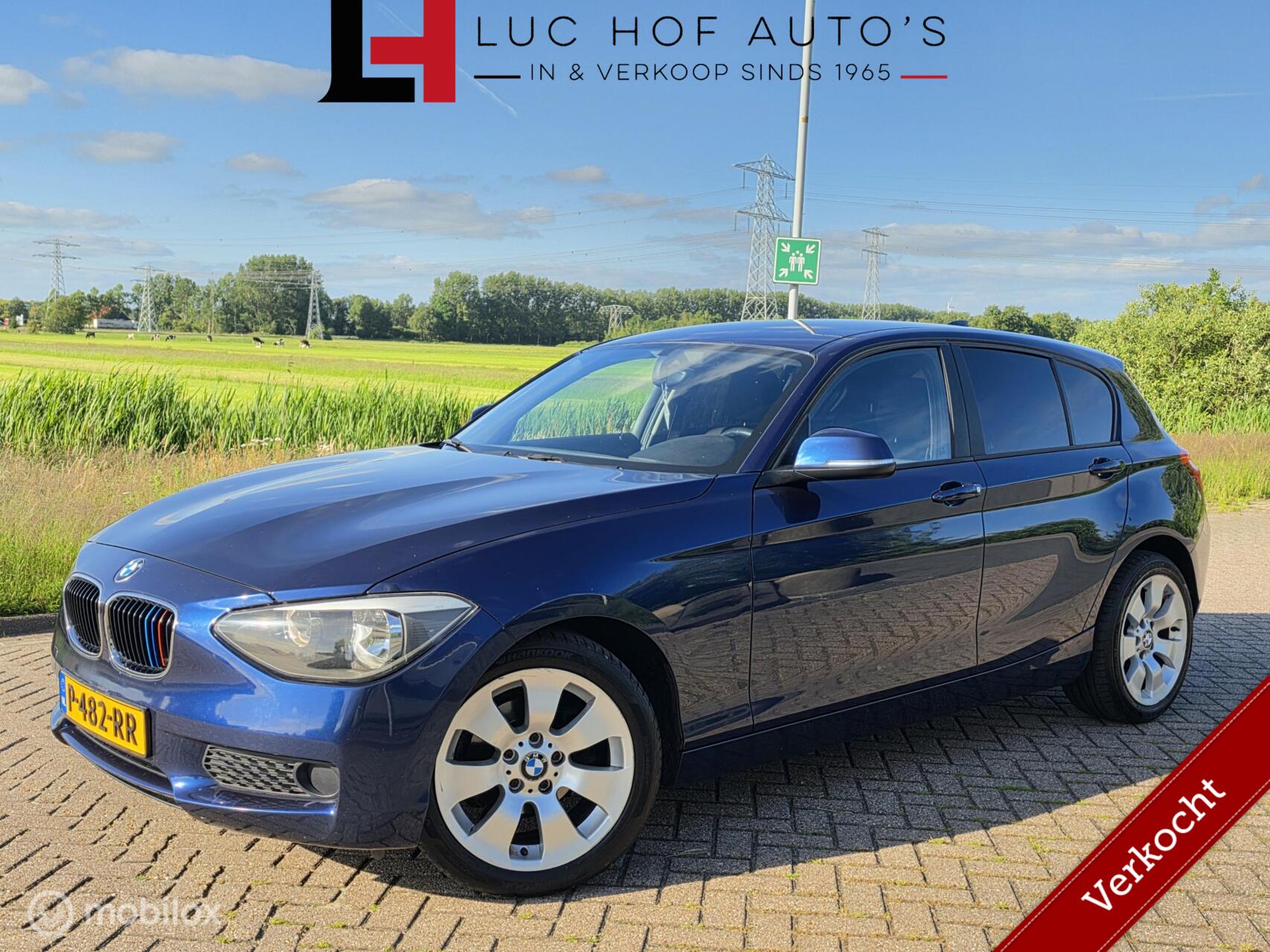 BMW 116i 116i EDE Executive STOELVERW / AIRCO IJSKOUD! 2013 - voorkant