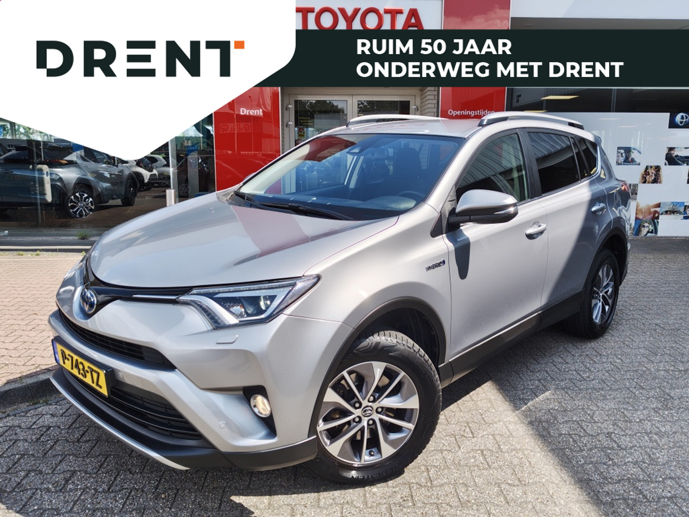 Toyota Toyota Rav4 2.5 Hybrid Energy + | Navi | Sensoren v/a | Stoelverwarming | 2018 - voorkant
