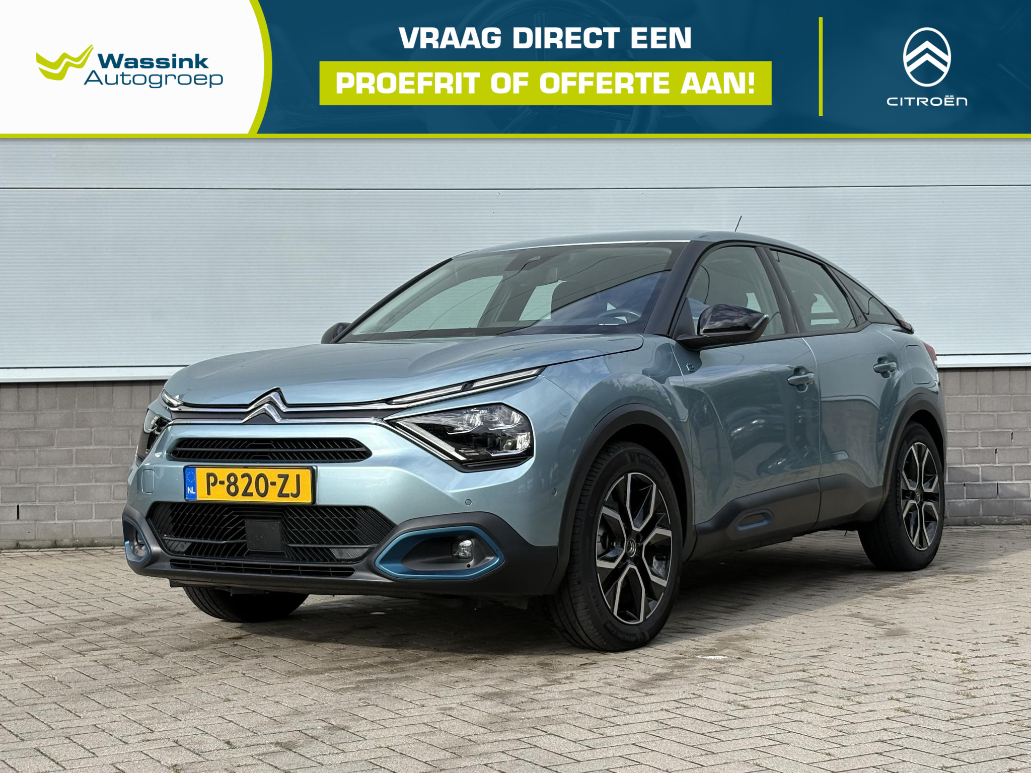 Citroen E-c4 Feel Pack 50 kWh 2022 - voorkant