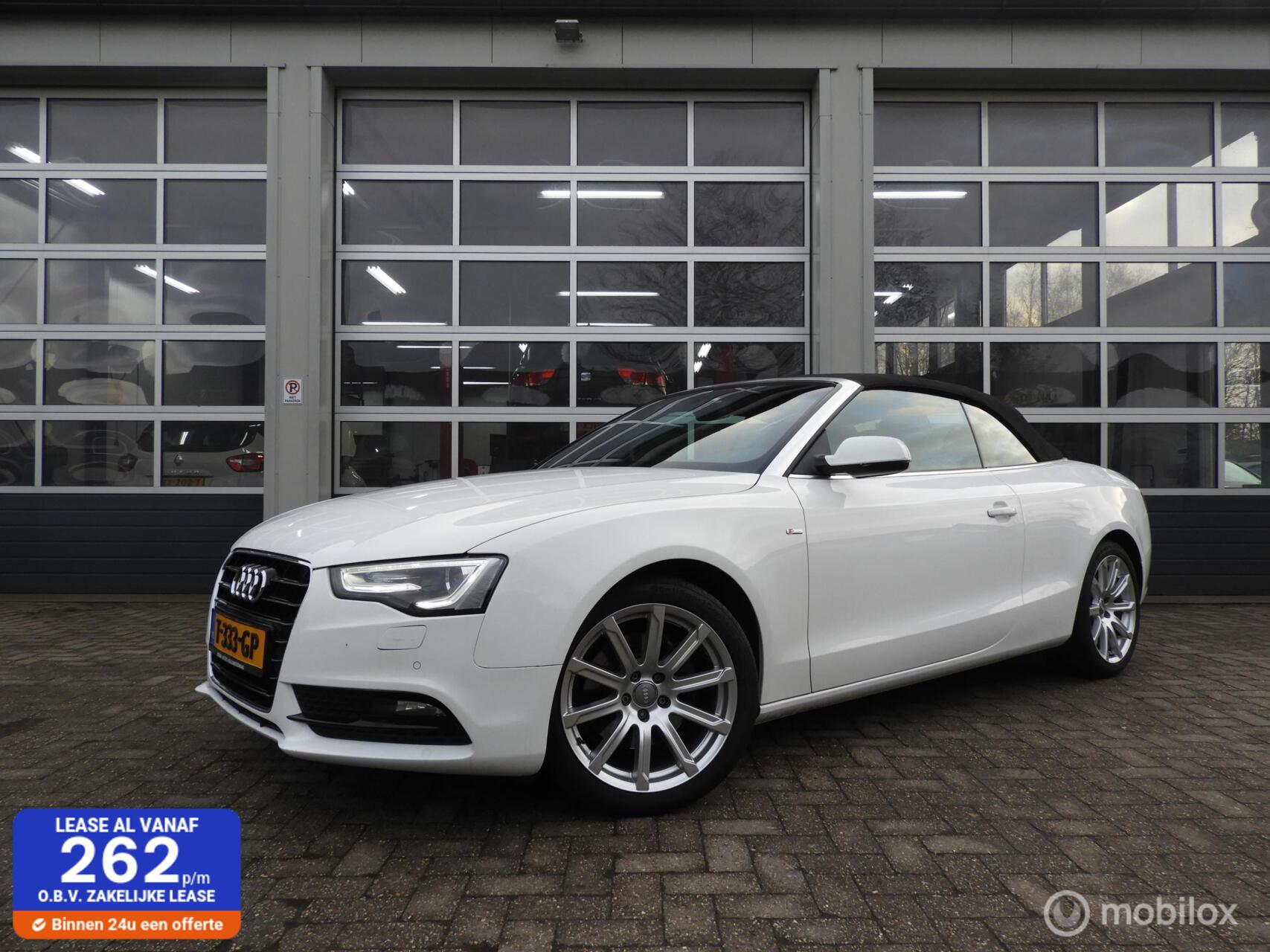 Audi A5 Cabriolet 2.0 TFSI S-Line 2012 - voorkant