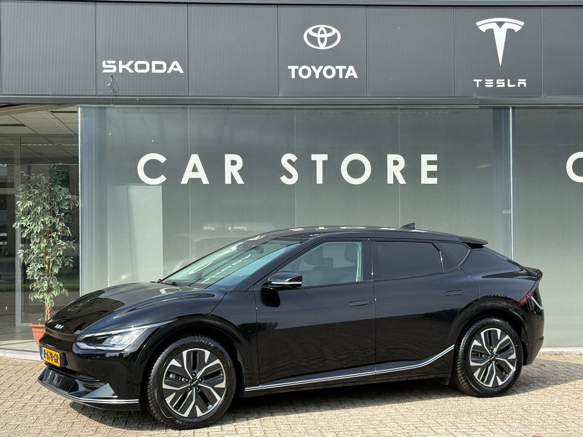 Kia Ev6 Plus 77.4 kWh 100% SOH Meridian Sound|Memory|Dealer Onderhouden 2022 - voorkant