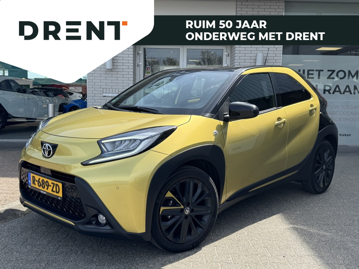 Toyota Toyota Aygo X 1.0 VVT-i S-CVT Premium | JBL | Sensoren V/A | Stoelverwarming | 2023 - voorkant