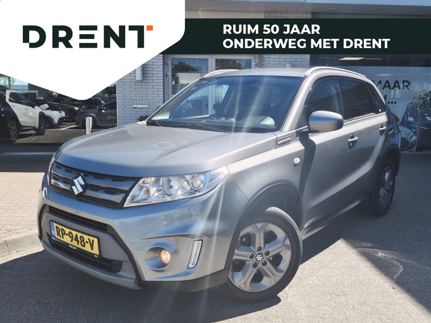 Suzuki Vitara 1.6 Exclusive | Navi | Stoelverwarming | Cruise Control 2018 - voorkant