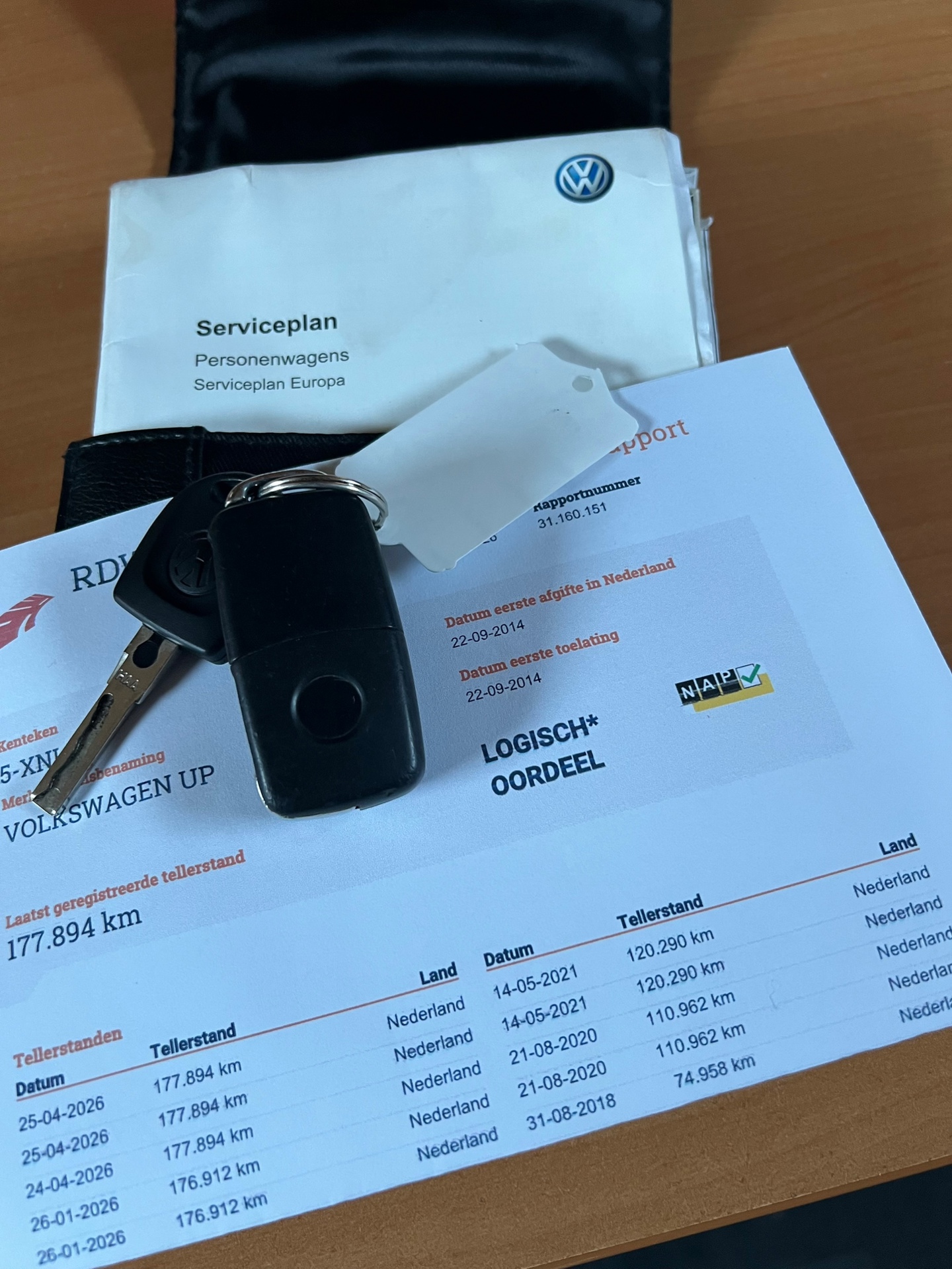 Foto van Volkswagen Up