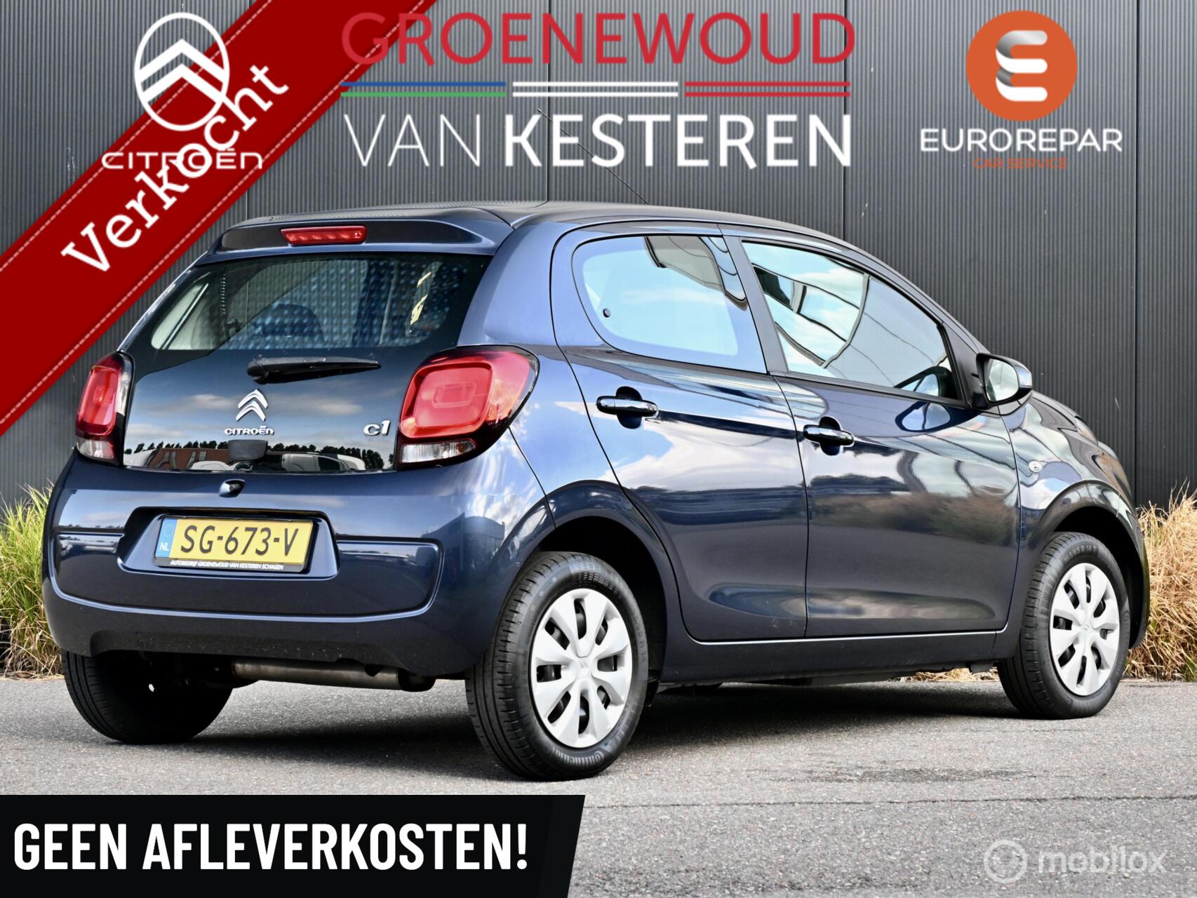 Citroen C1 1.0 e-VTi Feel 5 Deurs 25.000 km! 2018 - voorkant
