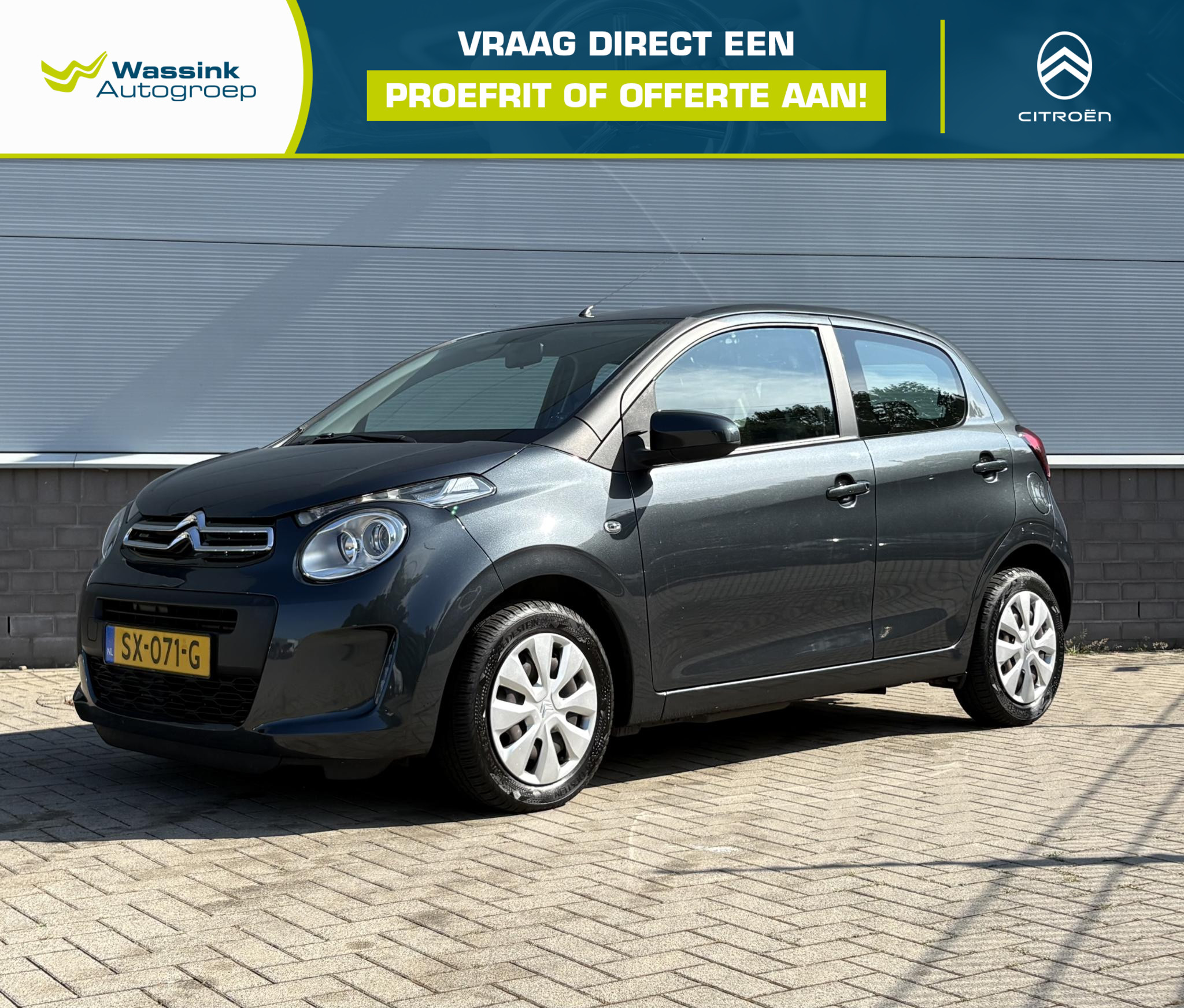 Citroen C1 1.0 e-VTi Feel 2018 - voorkant