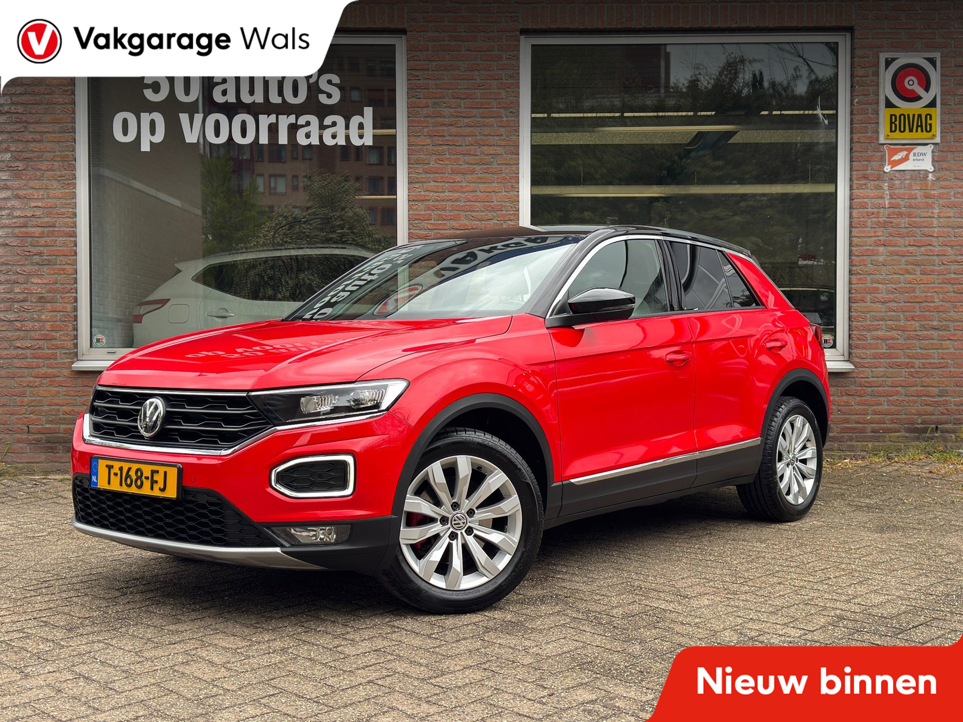 Volkswagen T-roc 1.5 TSI Sport Business R Line | Carplay Apple | Trekhaak | Stoelverwarming | Cruise | Airco 2019 - voorkant