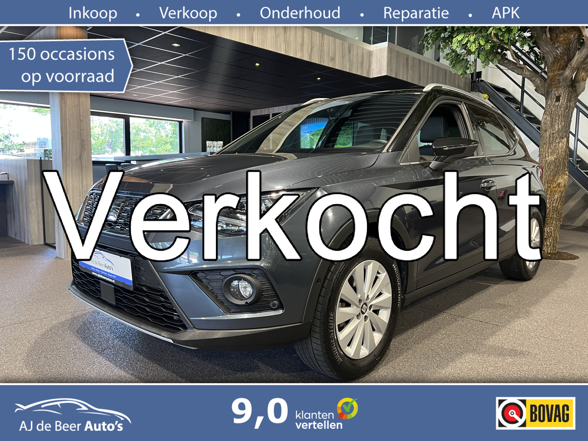 Seat Arona 1.0 TSI Style Business Intense Plus 2021 - voorkant
