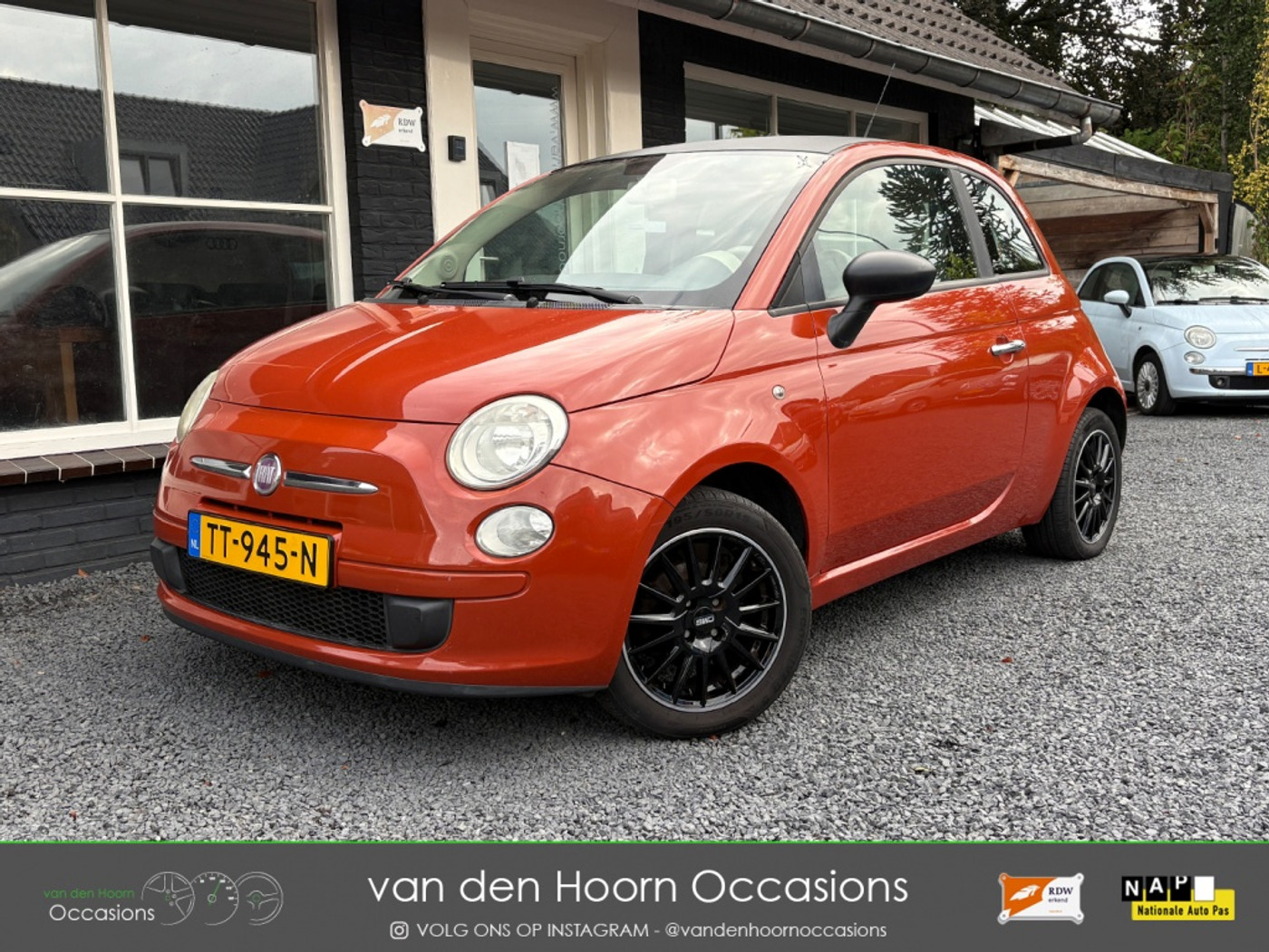 Fiat Fiat 500 1.2 Pop 2008 - voorkant