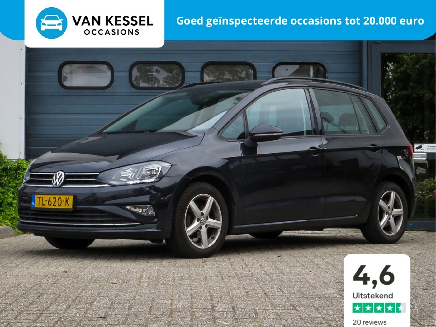 Volkswagen Golf Sportsvan 1.0 TSI Comfortline | Full option 2017 - voorkant