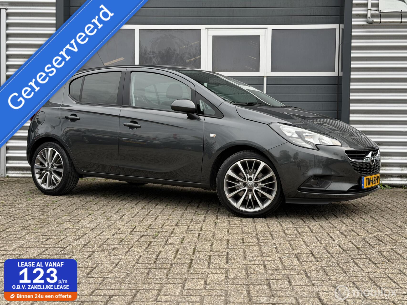 Opel Corsa-e 1.4 Turbo 101PK 2017|100% O-houd|Winter Pakket| 2017 - voorkant