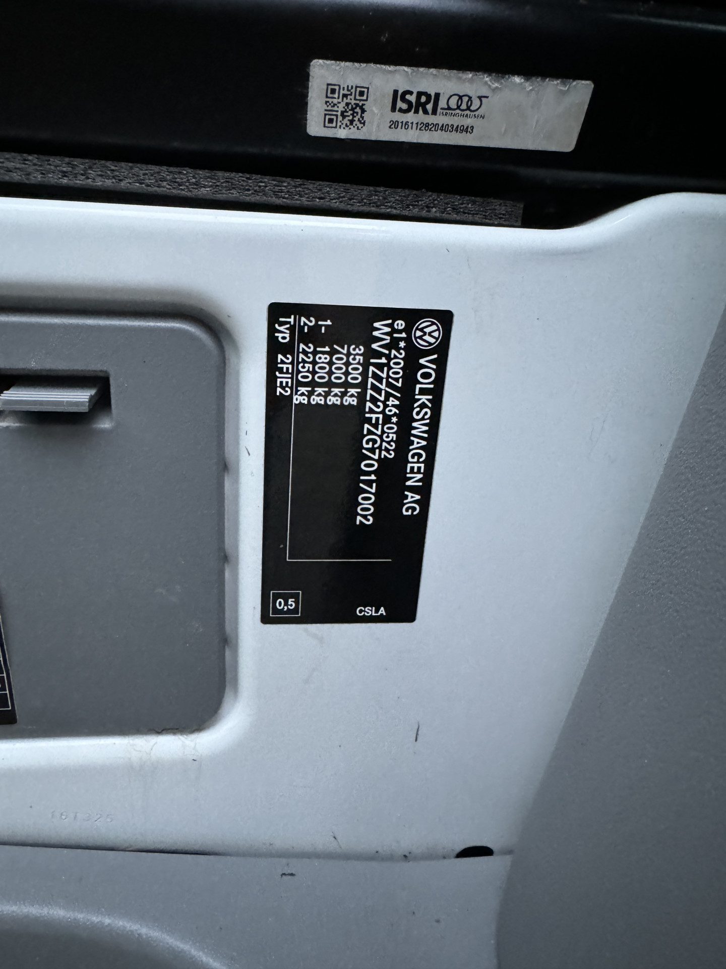 Foto van Volkswagen Crafter