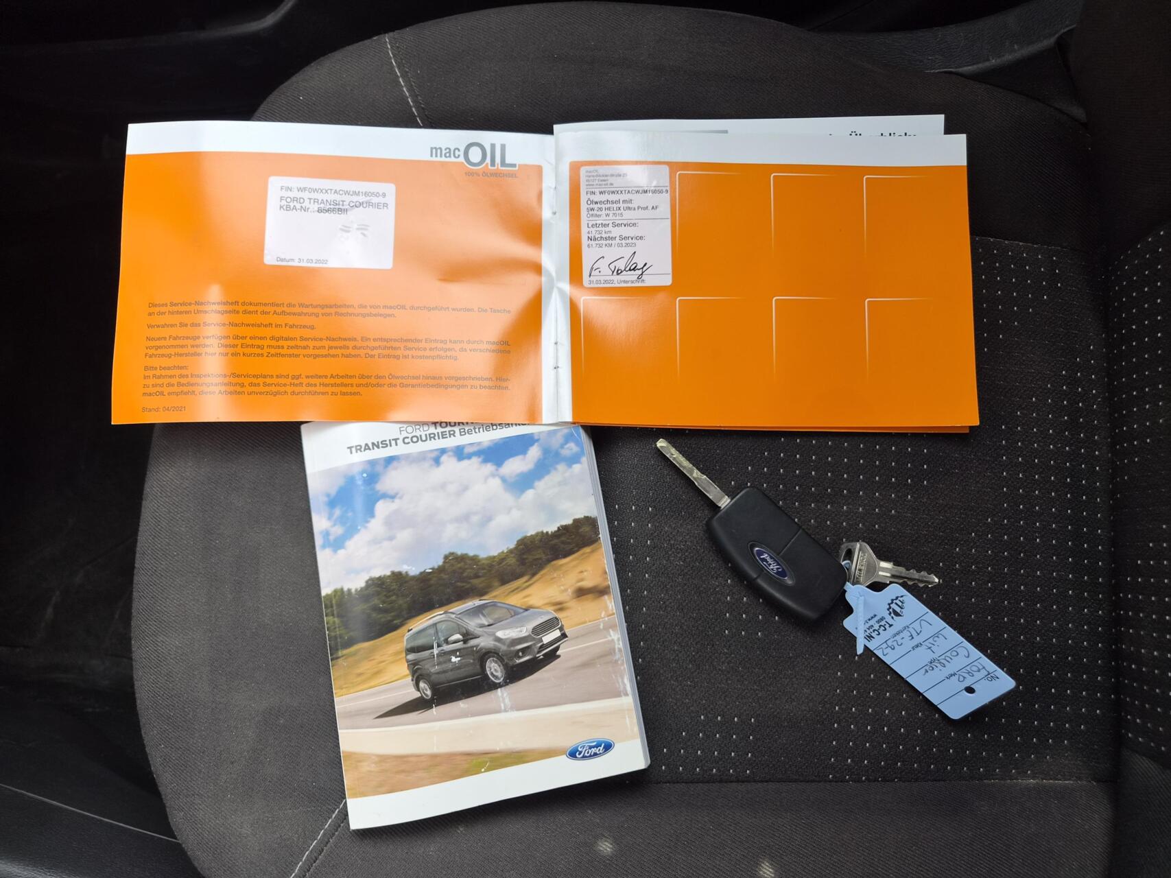 Foto van Ford Transit Courier