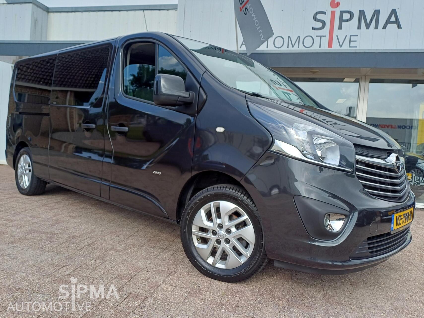 Opel Vivaro-b 1.6 CDTI 140pk L2H1 Dubbel Cabine Edition Sport LUXE CABINE I 5 PERS. I CLIMA I NAVI I CAMERA + PDC I ORG.NL 2016 - voorkant