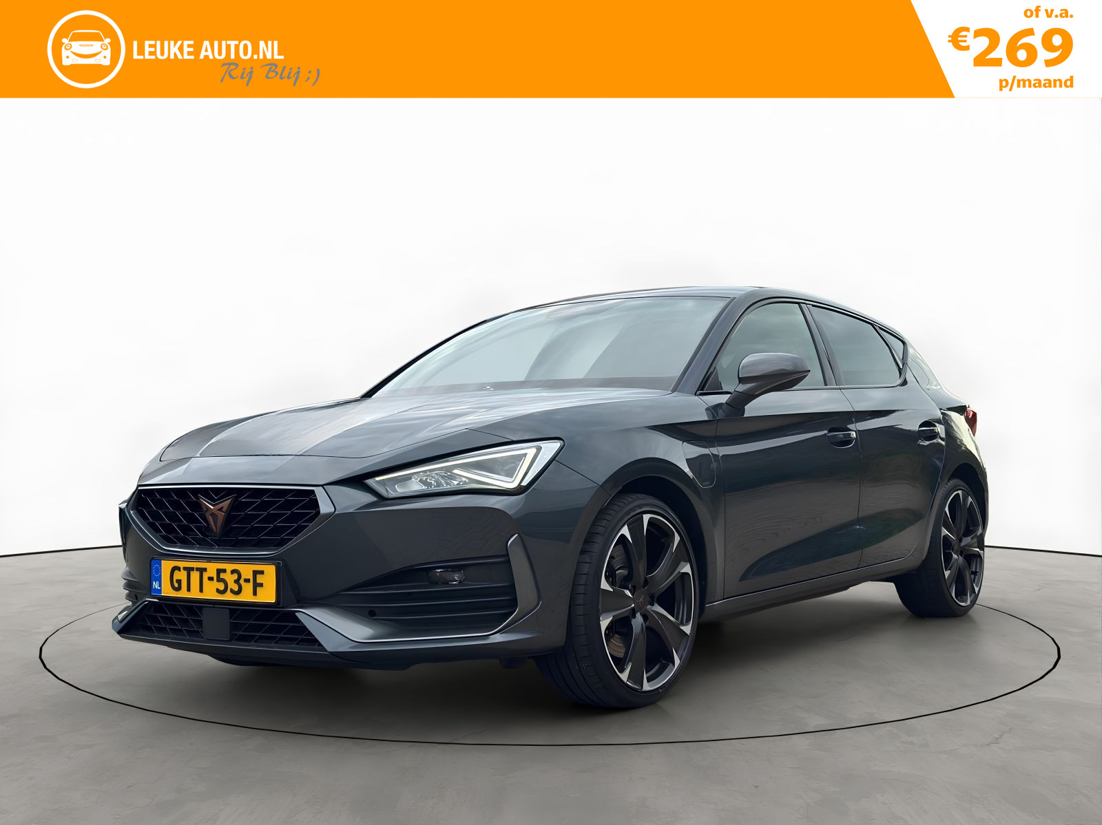 Cupra Cupra Leon E-hybrid180 1.4 e-Hybrid 245PK VZ Adrenaline 2021 - voorkant
