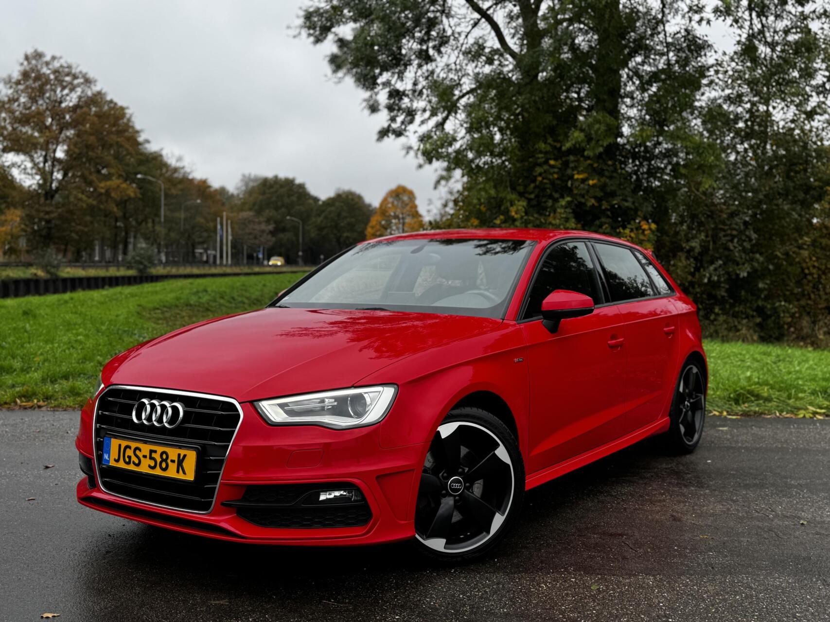 Audi A3 Sportback 1.8 TFSI Ambiente 3 x S-line/Xenon/Leer 2013 - voorkant