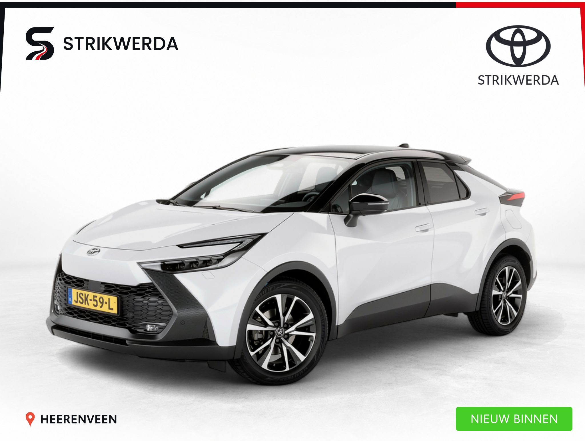 Toyota Toyota C-hr 1.8 Hybrid 140 Dynamic 2025 - voorkant