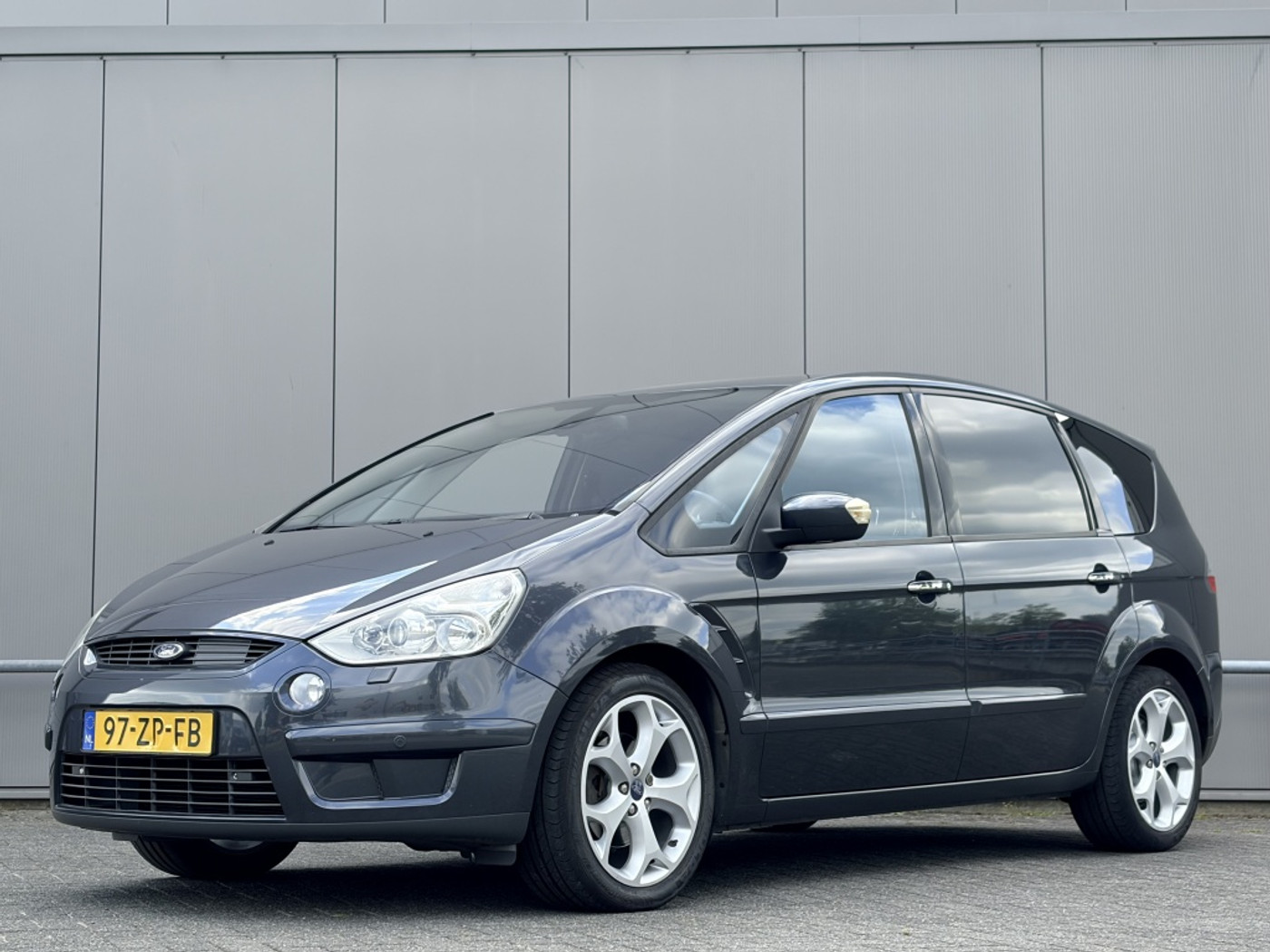 Ford S-max 2.3-16V - automaat - leder - trekhaak - nap! - 2008 - voorkant