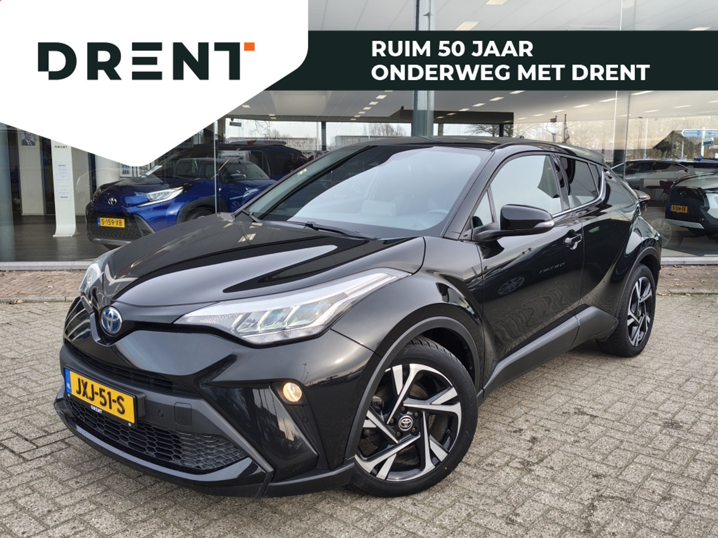 Toyota Toyota C-hr 1.8 Hybrid Style | Sensoren v/a | Stoelverwarming | Android Auto 2023 - voorkant