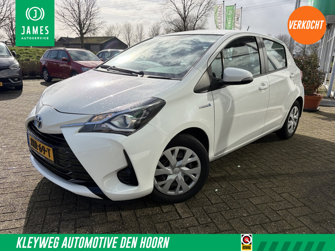 Toyota Toyota Yaris Hybrid 1.5 Hyb. Active, Aut,, Clima, Carplay, Stoelverwarming 2020 - voorkant