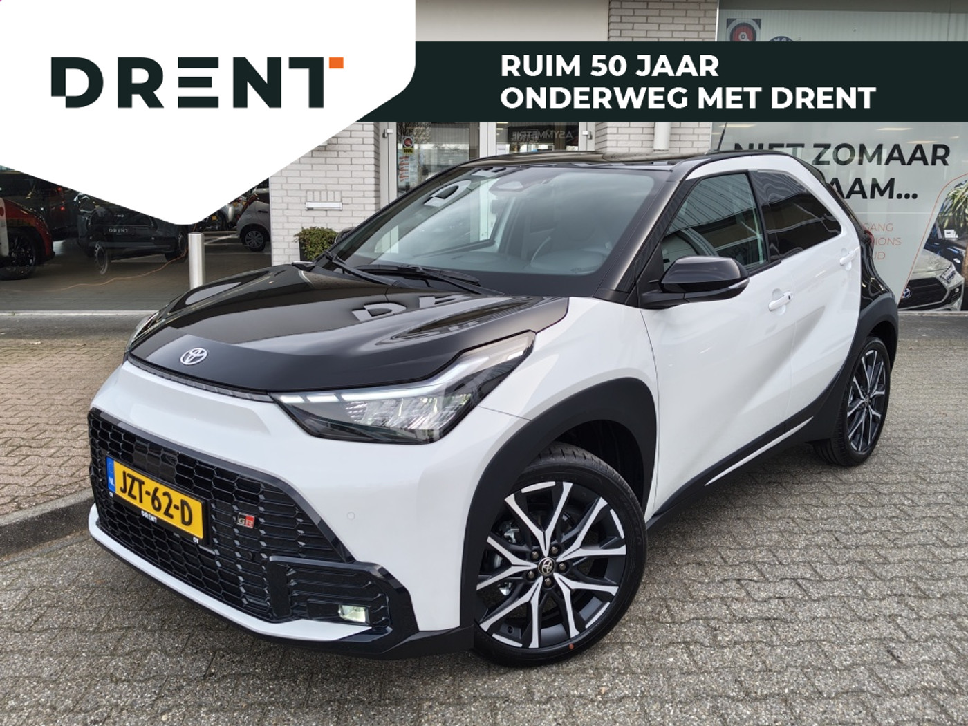 Toyota Toyota Aygo X 1.5 Hybrid GR Sport | JBL | Sensoren v/a | Stoelverwarming 2026 - voorkant