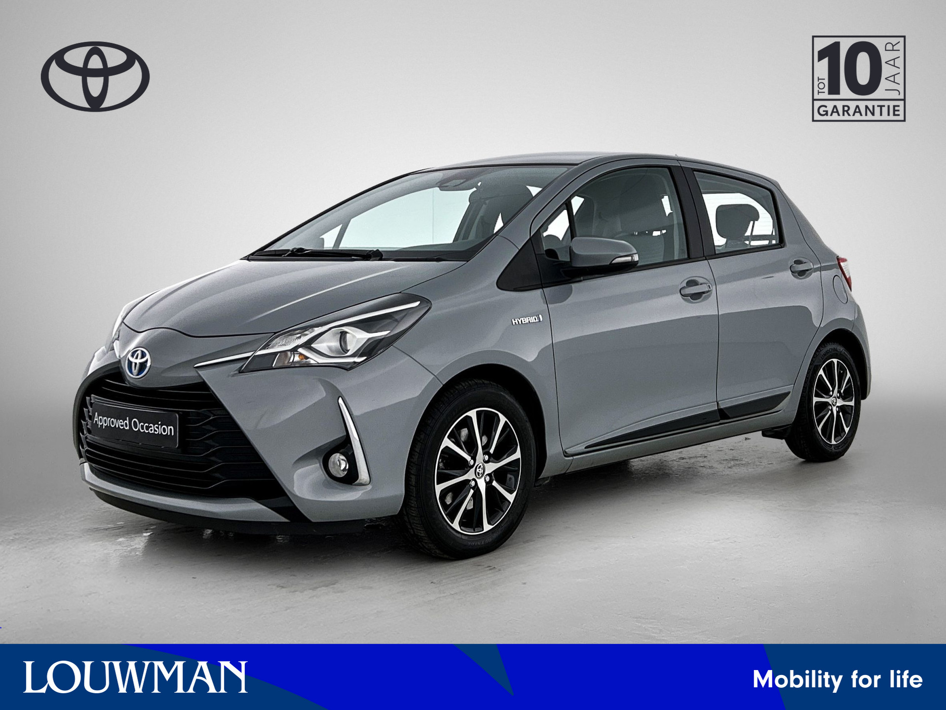 Toyota Yaris 1.5 Hybrid Design Red 2019 - voorkant