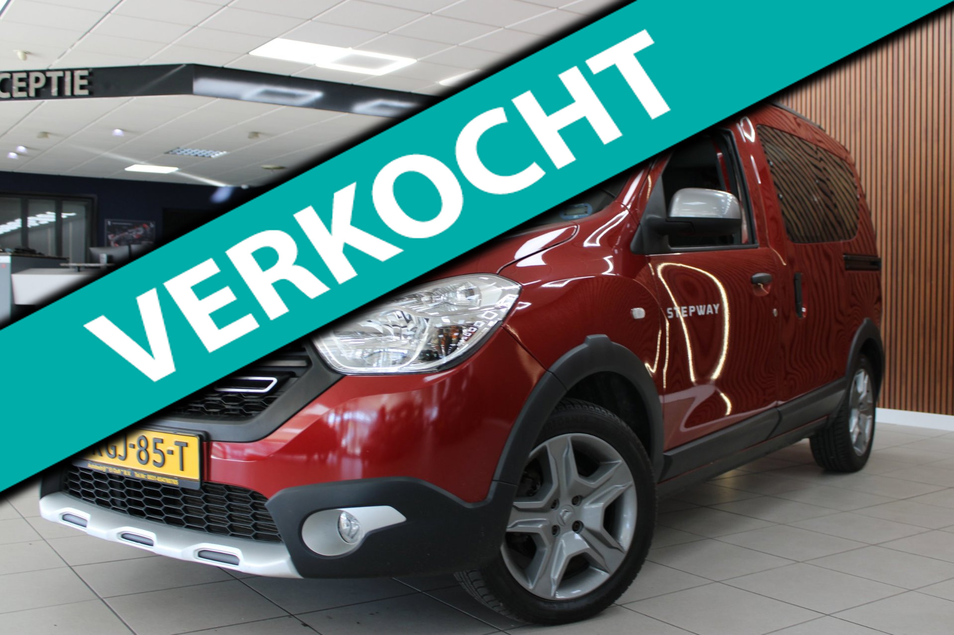 Dacia Dokker 1.3 TCe Comfort | Airco | | Cruise Control | Elec ramen | Stoel verwarming | Parkeersensoren & Camera 2021 - voorkant