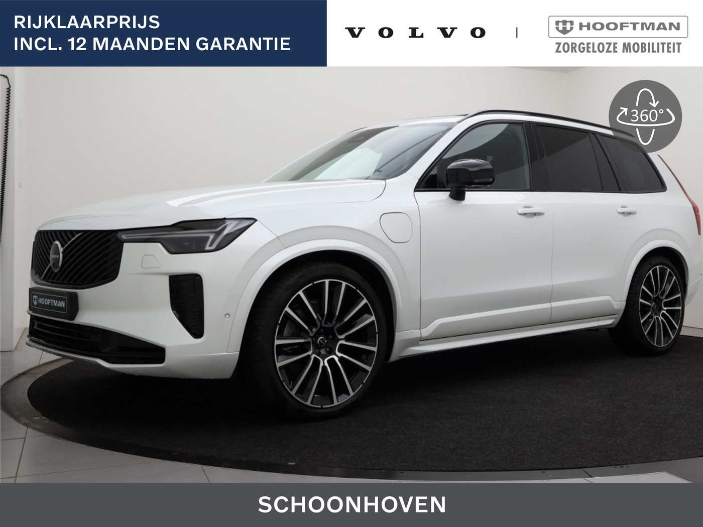 Volvo Xc90 T8 PLUG-IN HYBRID ULTRA DARK LUCHTVERING BOWERS&WILKINS 22INCH TREKHAAK 2026 - voorkant