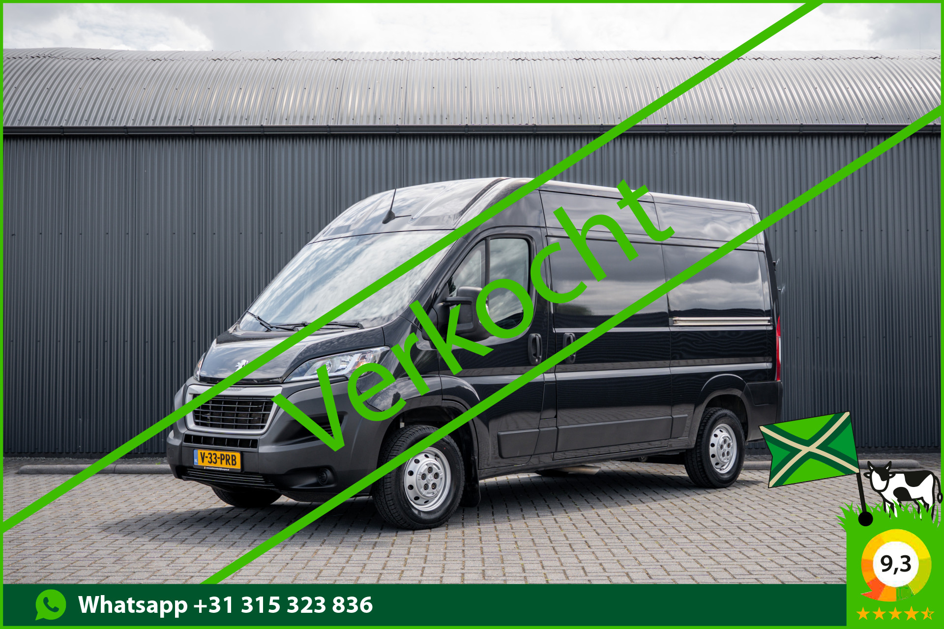 Peugeot Boxer 2.2 BlueHDi 140 L2H2 | 140  PK | 3-Zits | Cruise | Camera | Navi | Airco 2021 - voorkant