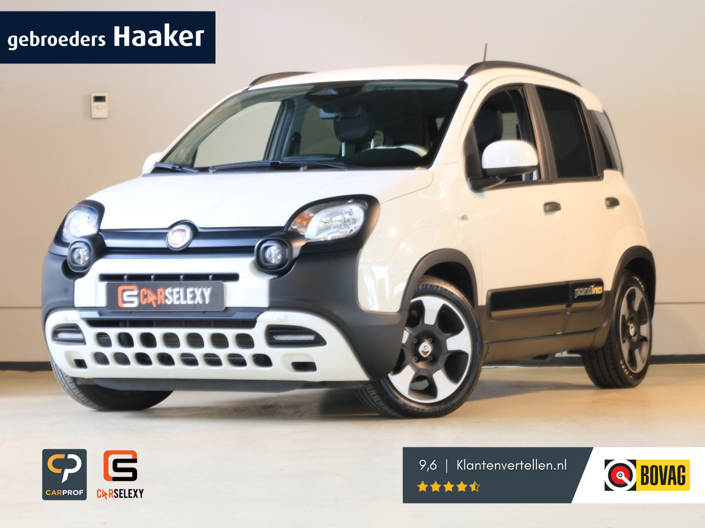 Fiat Panda 1.0 Hybrid Pandina  * 12 mnd BOVAG garantie * RIJKLAARPRIJS ! 2025 - voorkant