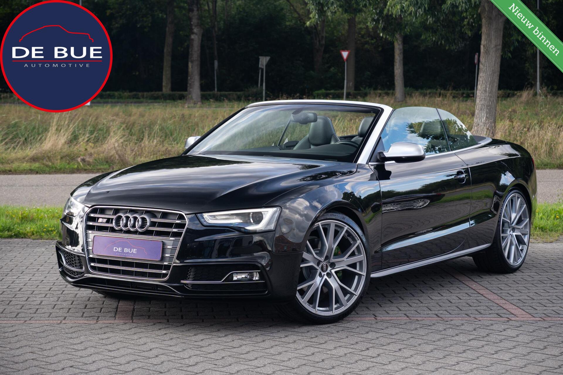 Audi S5 3.0 V6 TFSI S5 Quattro|Cabriolet|S-Line|Leder|Bang & Olufsen|Xenon|Keyless|Stoelverw.|Volledig Onderhouden 2013 - voorkant