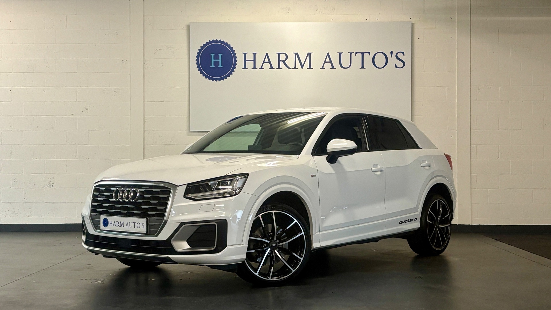 Audi Q2 2.0 TFSI quattro S Line 190pk Automaat Navi / LED / Cruise / PDC 2018 - voorkant