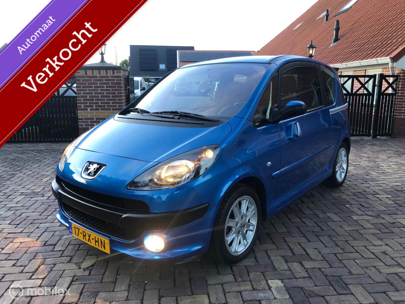 Peugeot 1007 1.6-16V Automaat Weinig KM!! 2006 - voorkant