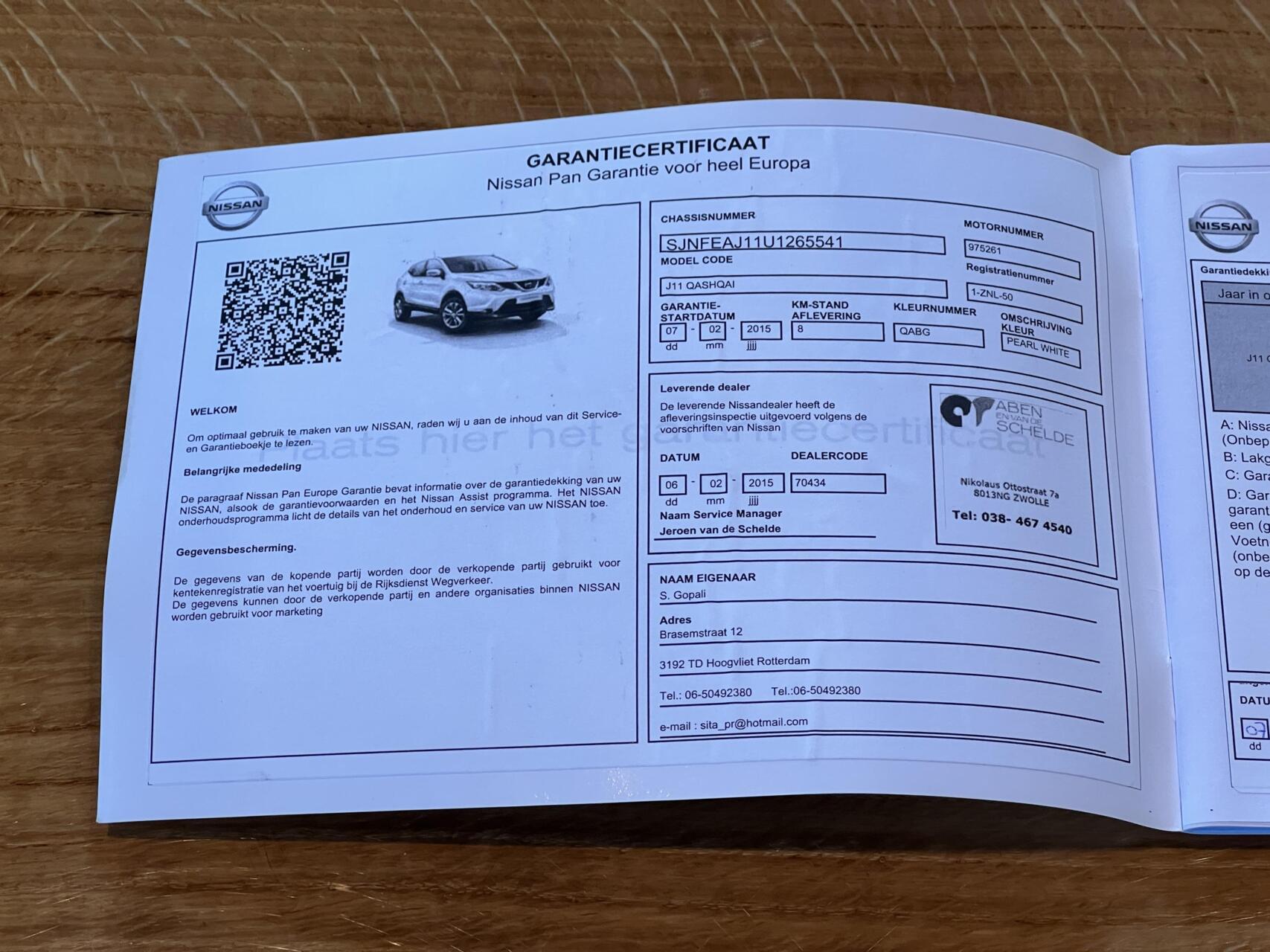 Foto van Nissan Nissan Qashqai