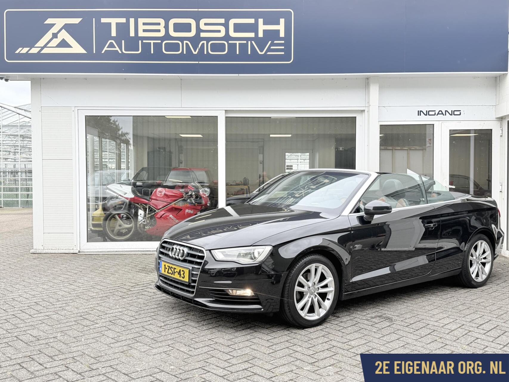 Audi A3 Cabriolet 1.4 TFSI AUT CoD Leder Ambition Pro line 2015 - voorkant