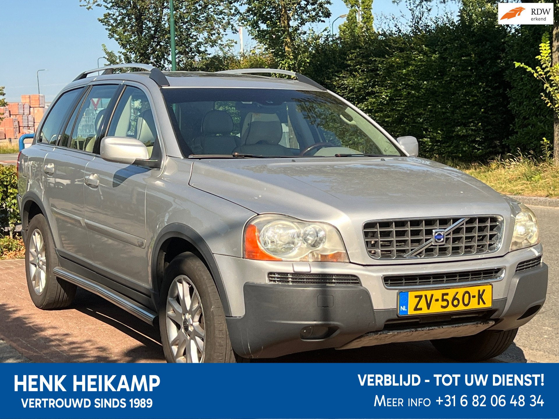 Volvo Xc90 4.4 V8 Momentum |7 persoons! | magistrale auto 2005 - voorkant