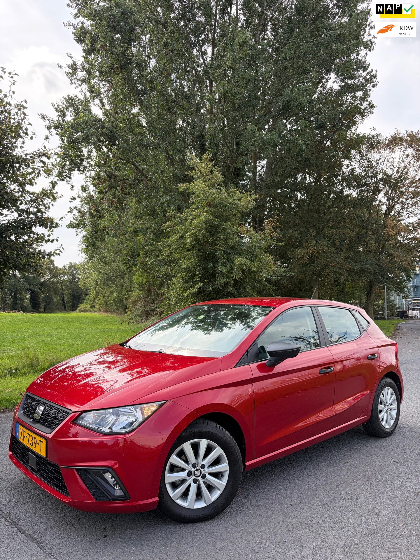 Seat Ibiza 1.0 MPI Reference |NAP|5 drs|Bluetooth|Cruise 2019 - voorkant