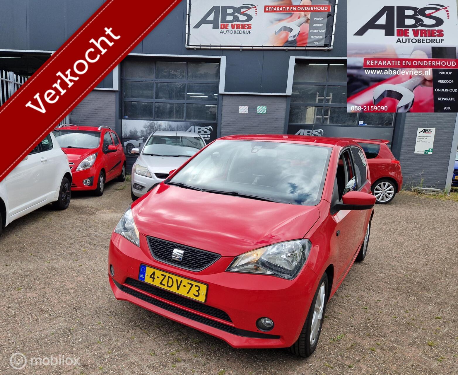 Seat Mii 1.0 Sport Dynamic AIRCO APK DEC 2026 2014 - voorkant