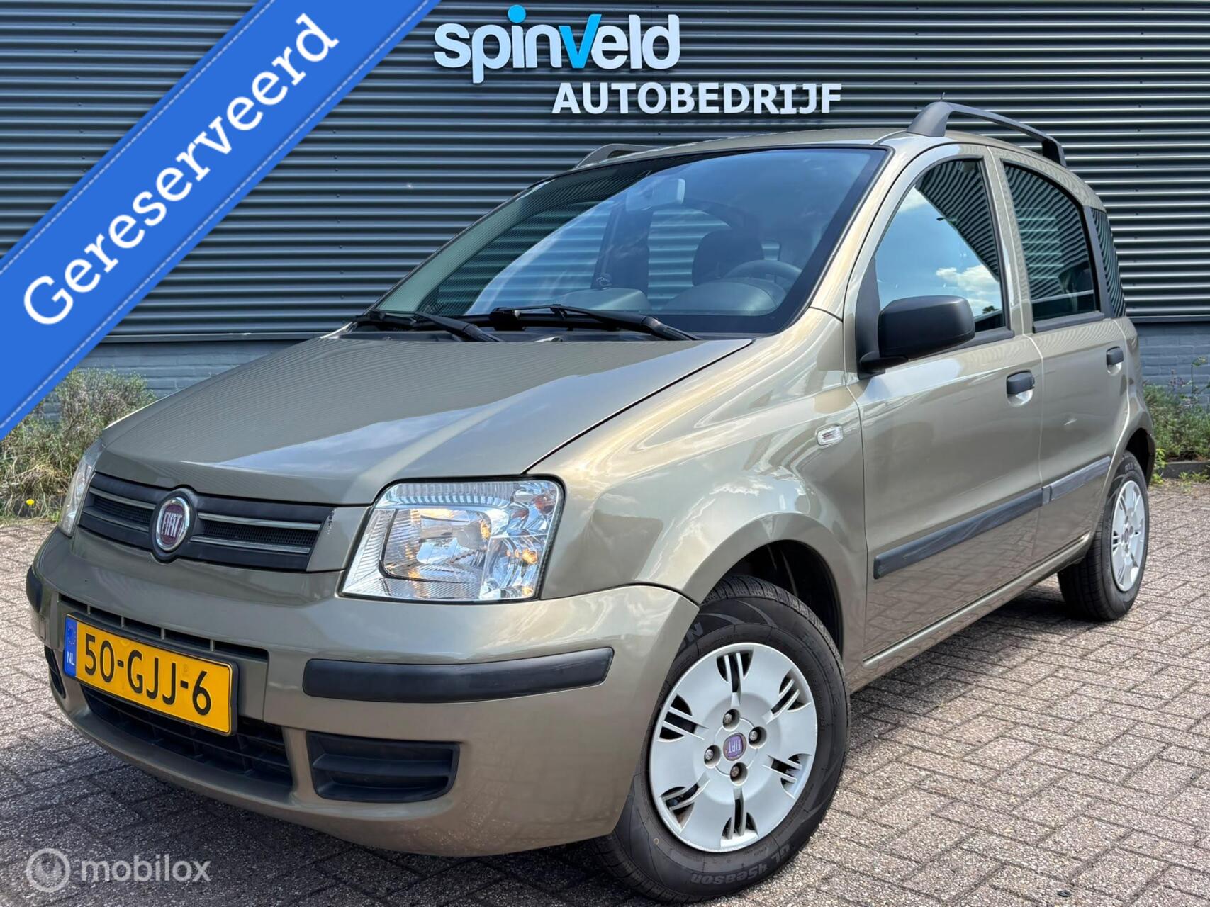 Fiat Fiat Panda 1.2 Dynamic - Nap - Airco - Bluetooth - 2008 - voorkant