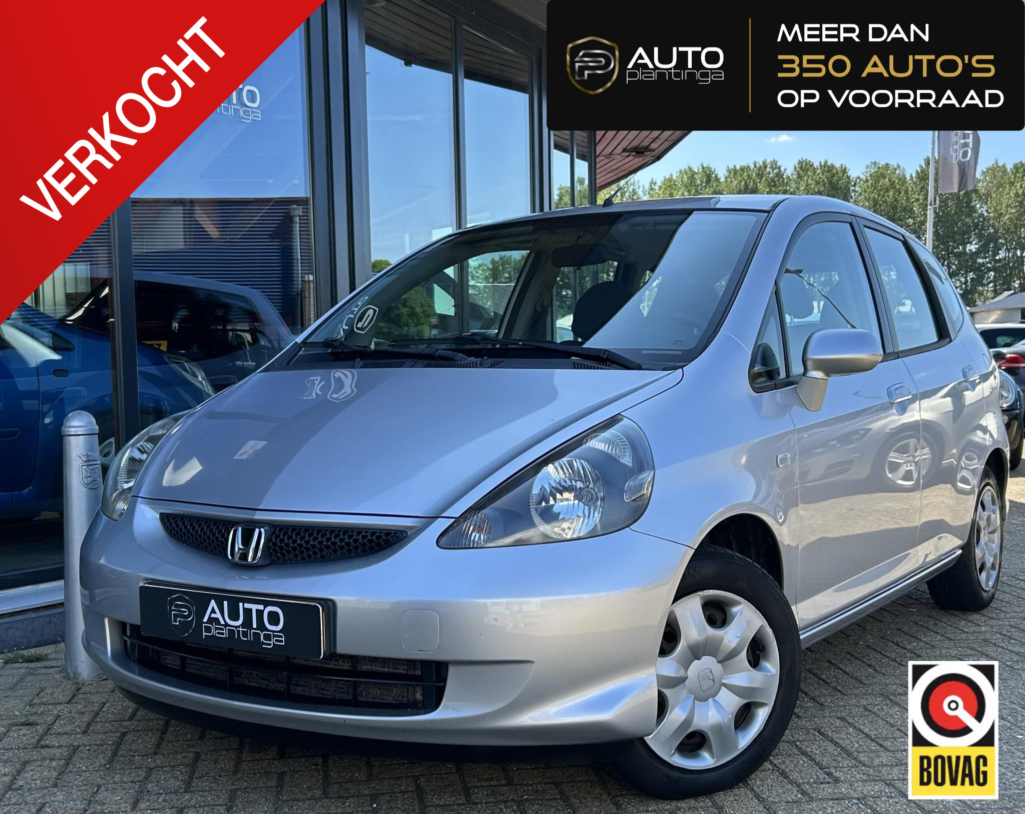 Honda Jazz 1.2 Cool  "TREKHAAK+AIRCO+EL.PAKKET" 2006 - voorkant