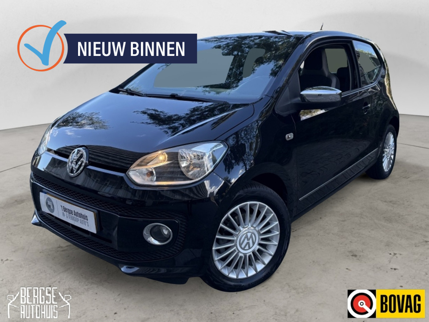 Volkswagen Up 1.0 high up! Cruise Elek. Ramen Airco Pdc BT 2012 - voorkant
