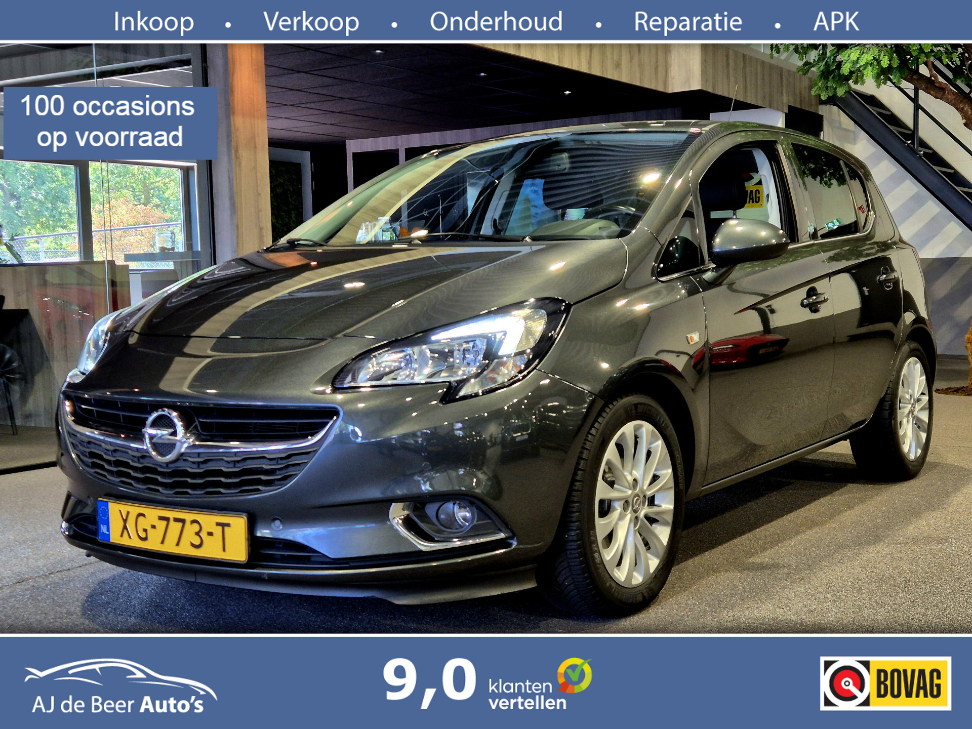 Opel Corsa-e 1.0 Turbo Online Edition 2018 - voorkant