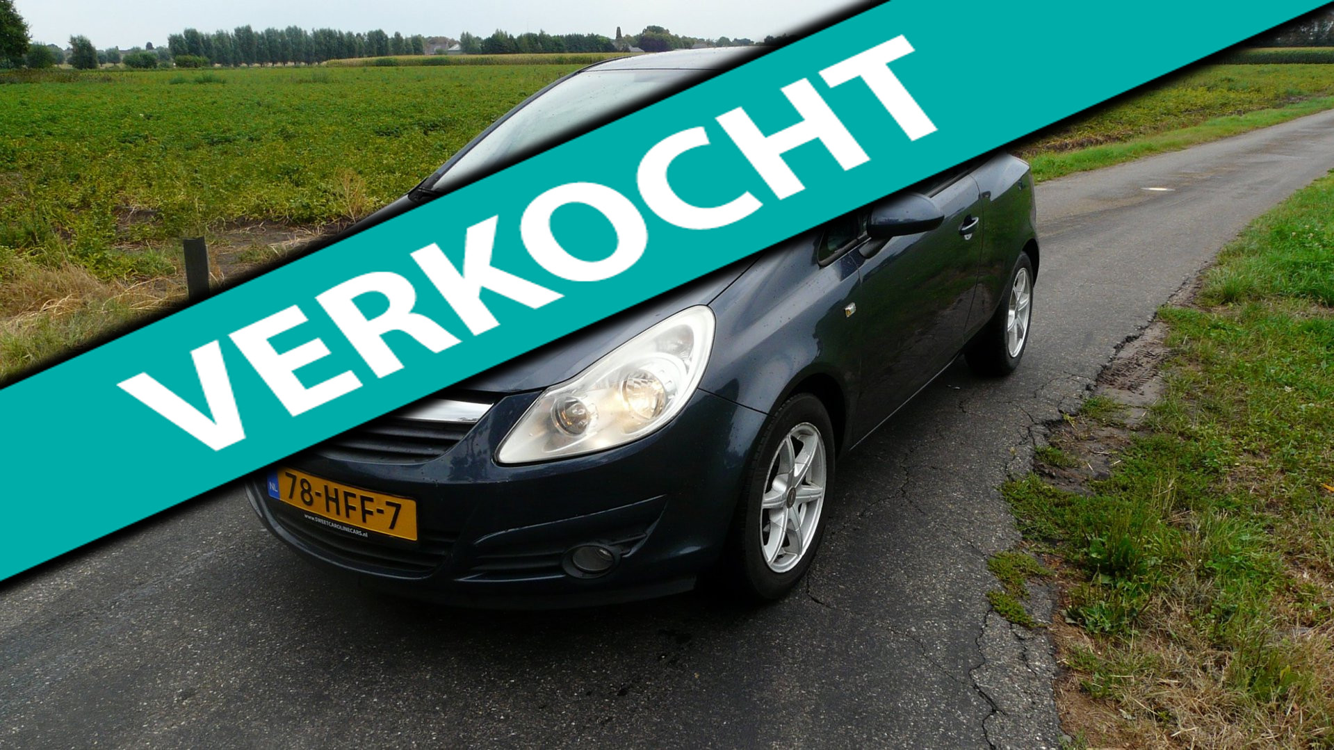 Opel Corsa 1.2-16V Enjoy,Airco,Elec.pakket,Lmv's en achteruit rij camera! 2008 - voorkant