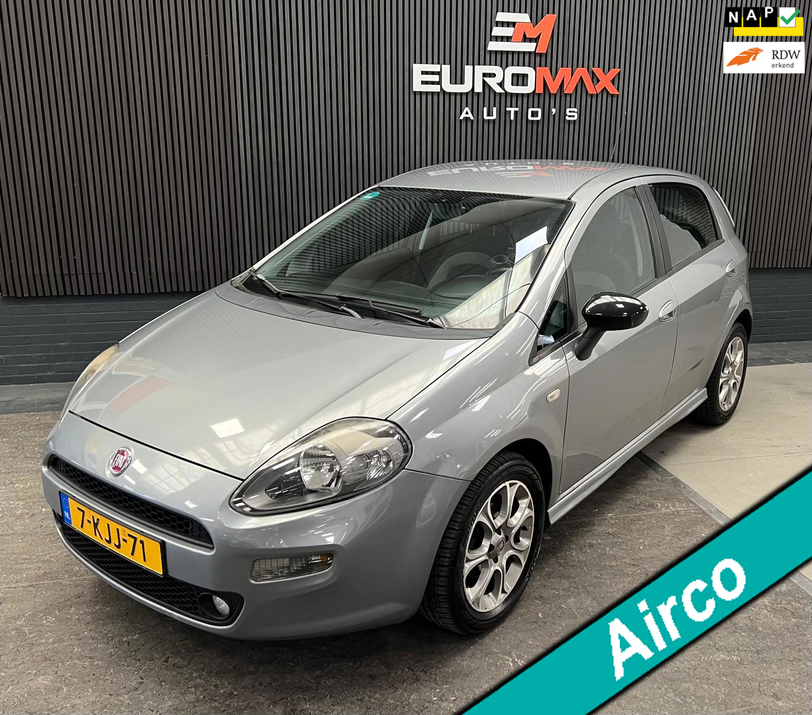Fiat Fiat Punto 0.9 TwinAir Pop NAP - Airco - Cruise Contrl. 2013 - voorkant