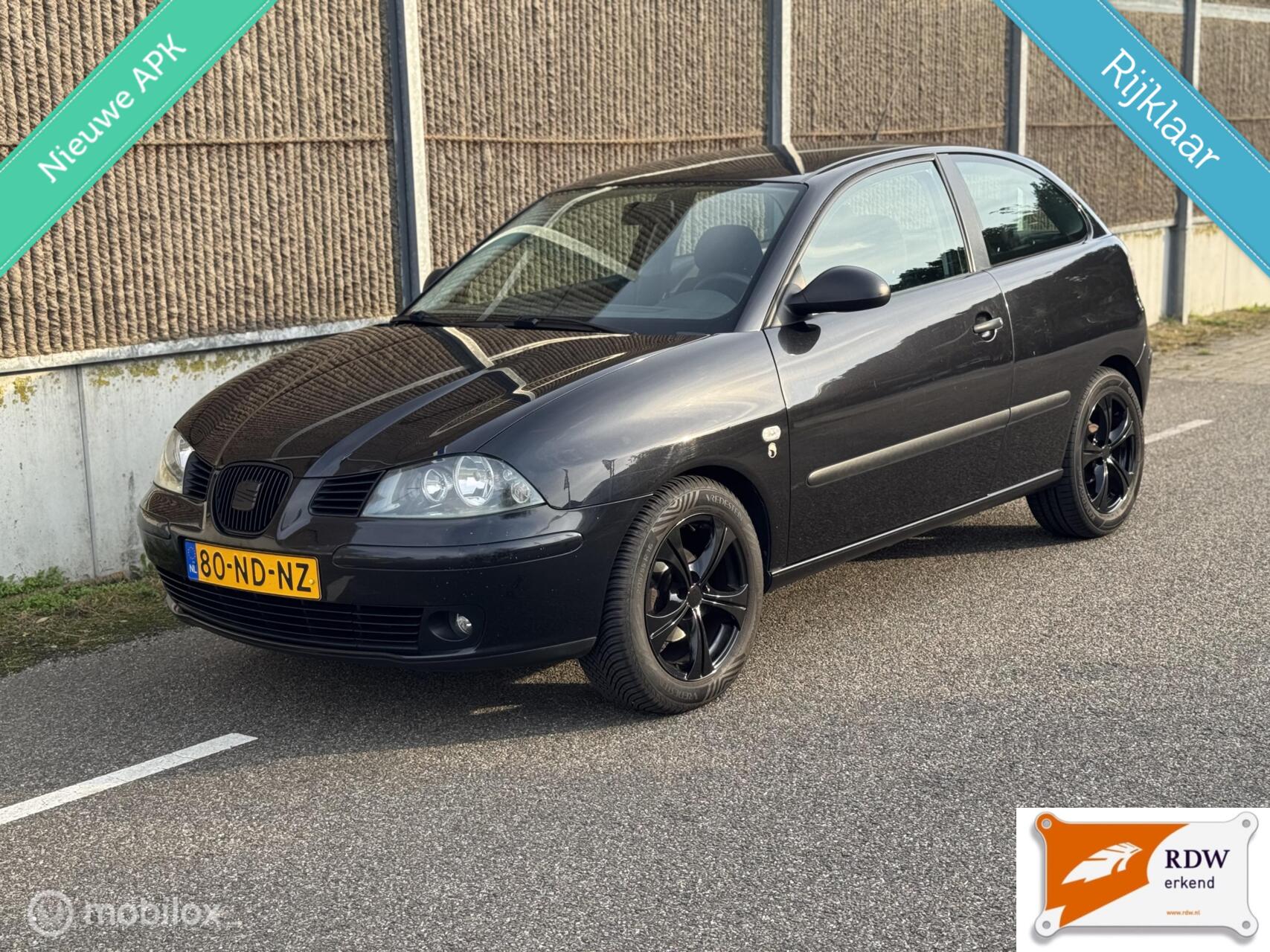 Seat Ibiza 1.4-16V Sport NAP/NWE APK/BEURTJE GEHAD/LM VELGEN 2003 - voorkant