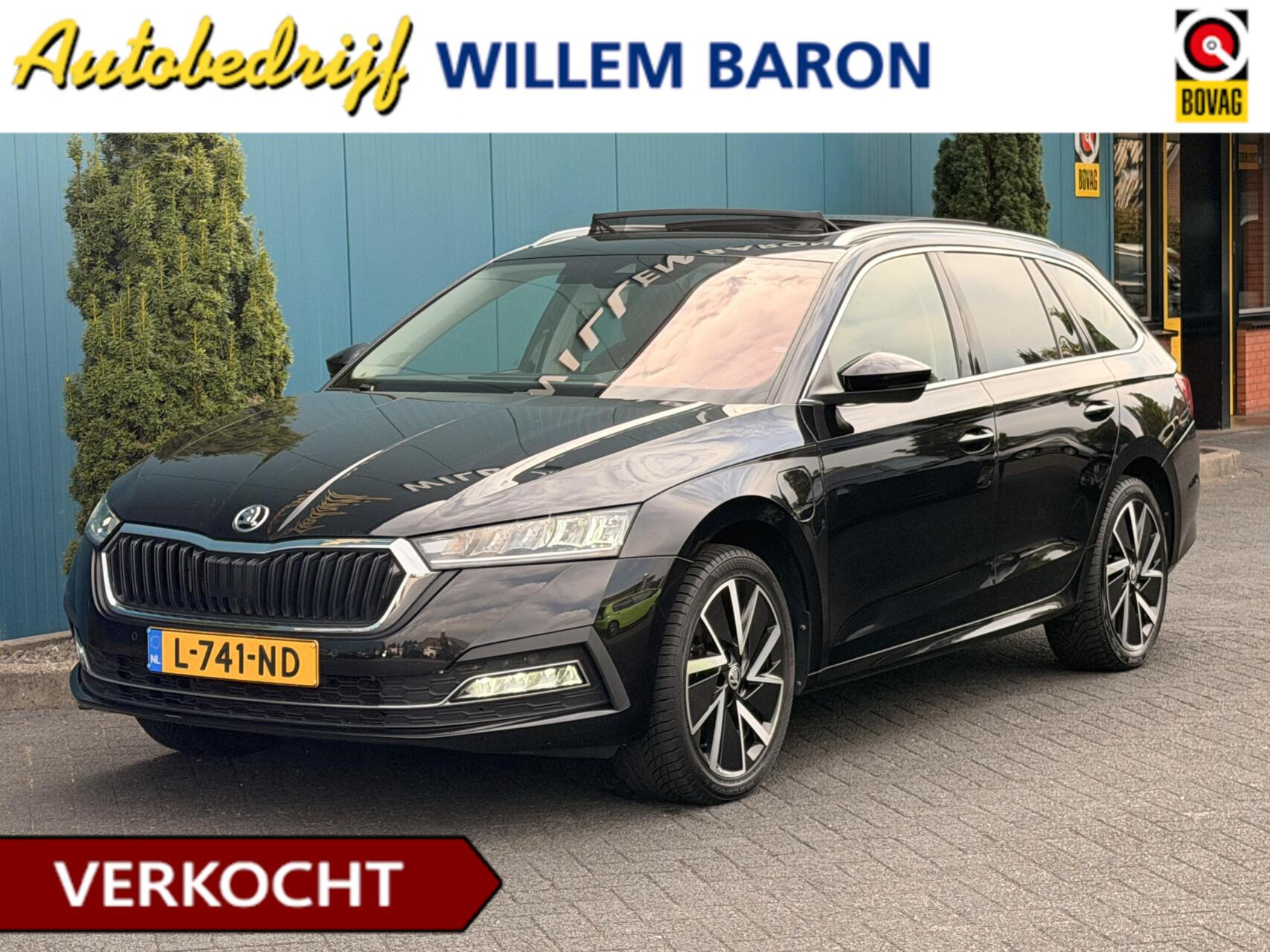 Skoda Octavia 1.4 TSI iV PHEV Business Edition | PANO | TREKH | CRUISE | CAM | DIGI.DASHB | NAV | SFEERVERL | NAP 2021 - voorkant