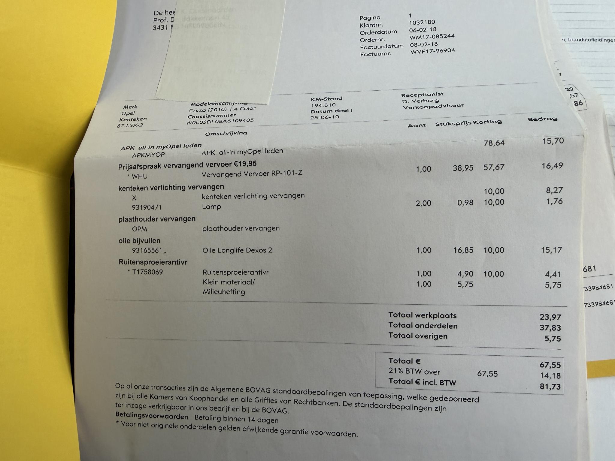 Foto van Opel Corsa