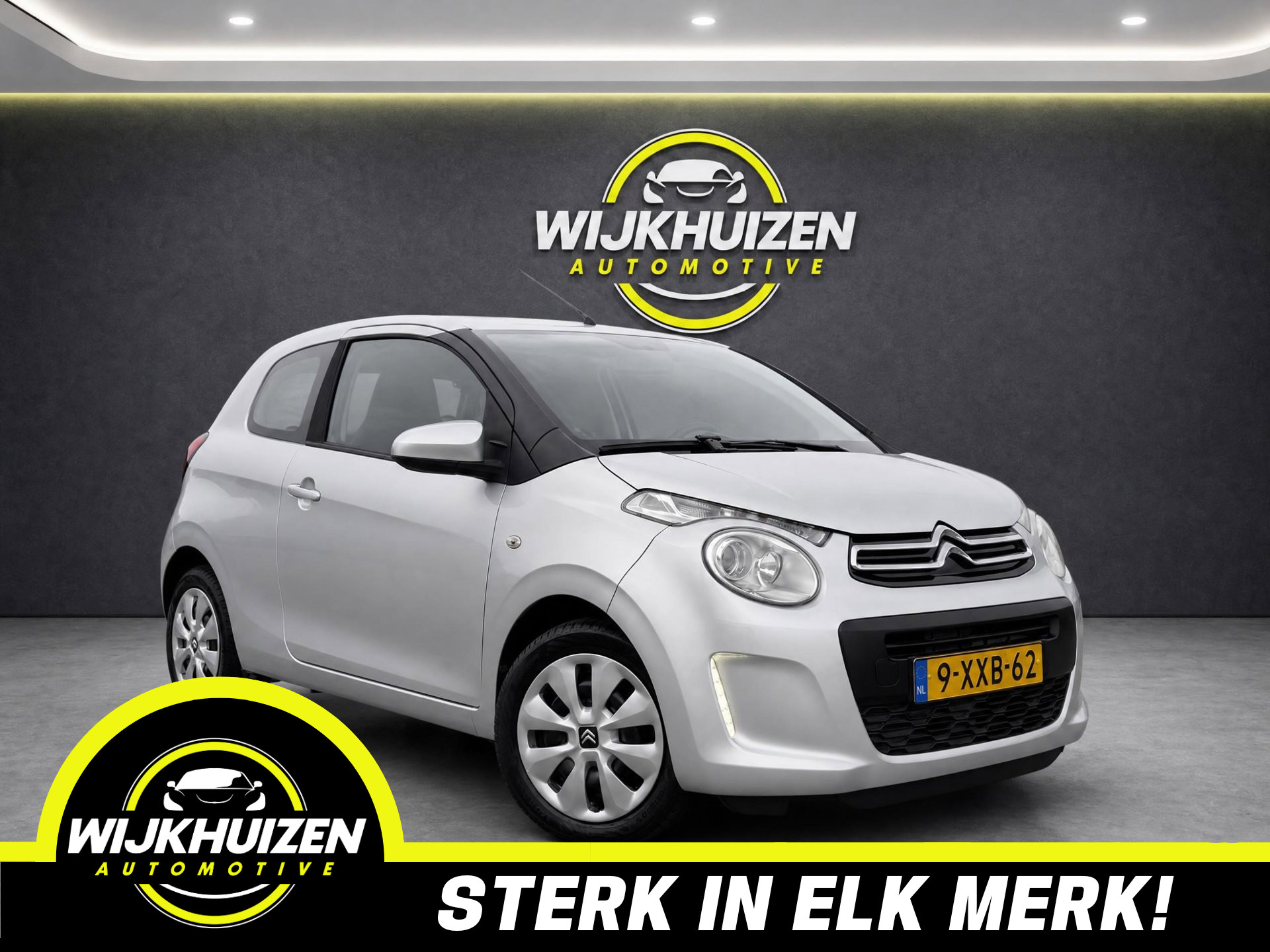 Citroen Citroen C1 1.0 e-VTi Feel met Airco !!! Cruise !!! Led !!! Nap !!! 2014 - voorkant