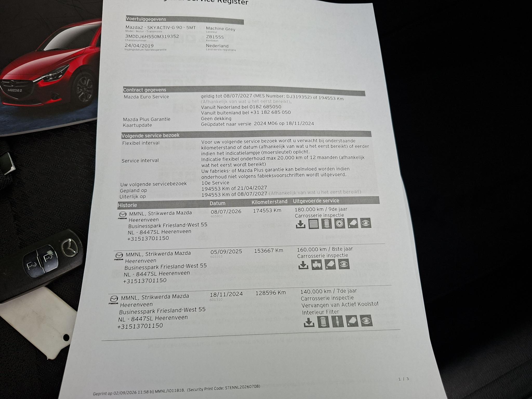 Foto van Mazda Mazda2