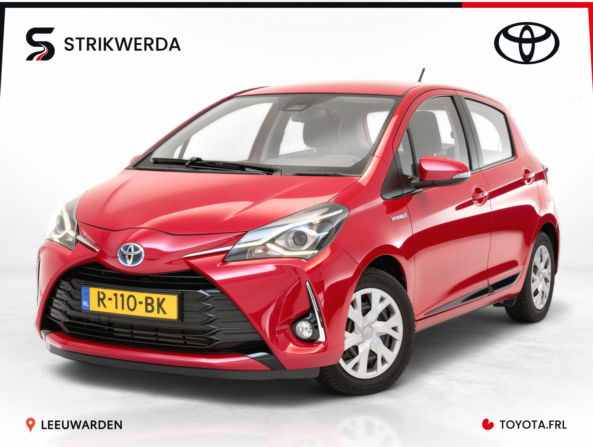 Toyota Toyota Yaris Hybrid 1.5 Hybrid Active 2019 - voorkant